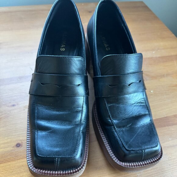 Alohas black chunky loafers - Picture 1 of 7